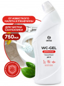 Средство Grass WC-gel Professional 750 мл для чистки сантехники 12шт/упак/ 125535 