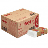 Полотенца бумажные Focus Premium Z-слож 2-сл 20x24cм 200л 12шт/упак/ 5069956